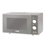 Defy 20L Manual Microwave - Metallic
